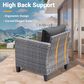 HOMLUX 5-Piece Outdoor Patio Furniture Set in Black, , large