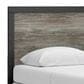 Ashley Broachmyn Queen Panel Bed in Black and Gray , , large
