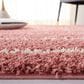 Safavieh Venus Shag VNS604U 5"3" x 7"6" Pink and Ivory Area Rug, , large