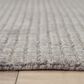 RIZZY Cable Gray 4" x 6" Area Rug, , large