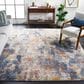 Safavieh Aston 9" x 12" Navy and Gold Area Rug, , large