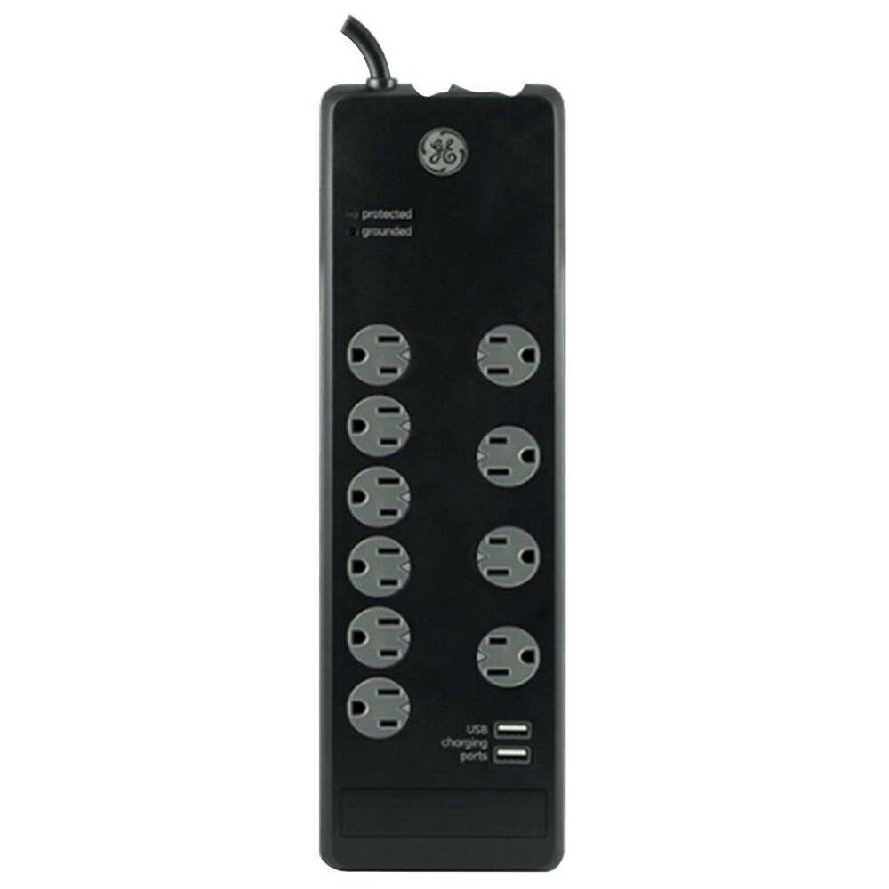 GE 10 Outlet Surge Protector, , large