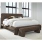 37B Anansi Mocoa Queen Upholstered Platform Bedframe in Mongoose, , large