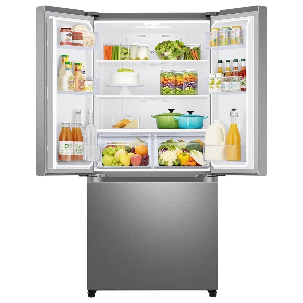 Samsung 17 5 Cu Ft French Door Refrigerator In Stainless Steel Nebraska Furniture Mart Samsung 17 5 Cu Ft French Door Refrigerator In Stainless Steel Nebraska Furniture Mart