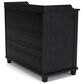 Riverside Furniture Calhoun Bachelors Chest in Ebony Whiskey Oak, , large