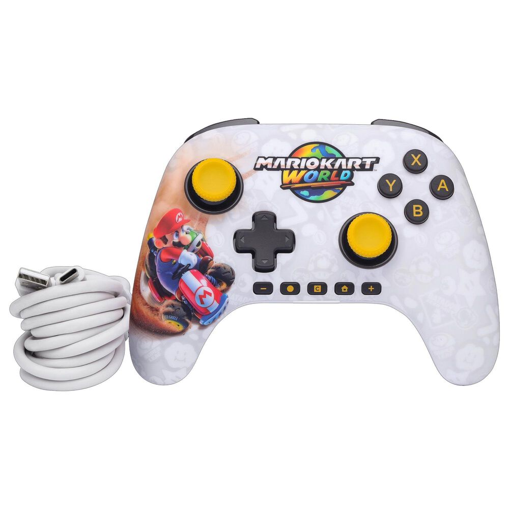 PowerA Advantage Wireless Controller for Nintendo Switch 2 with Mario Kart World Style in Multicolor, , large