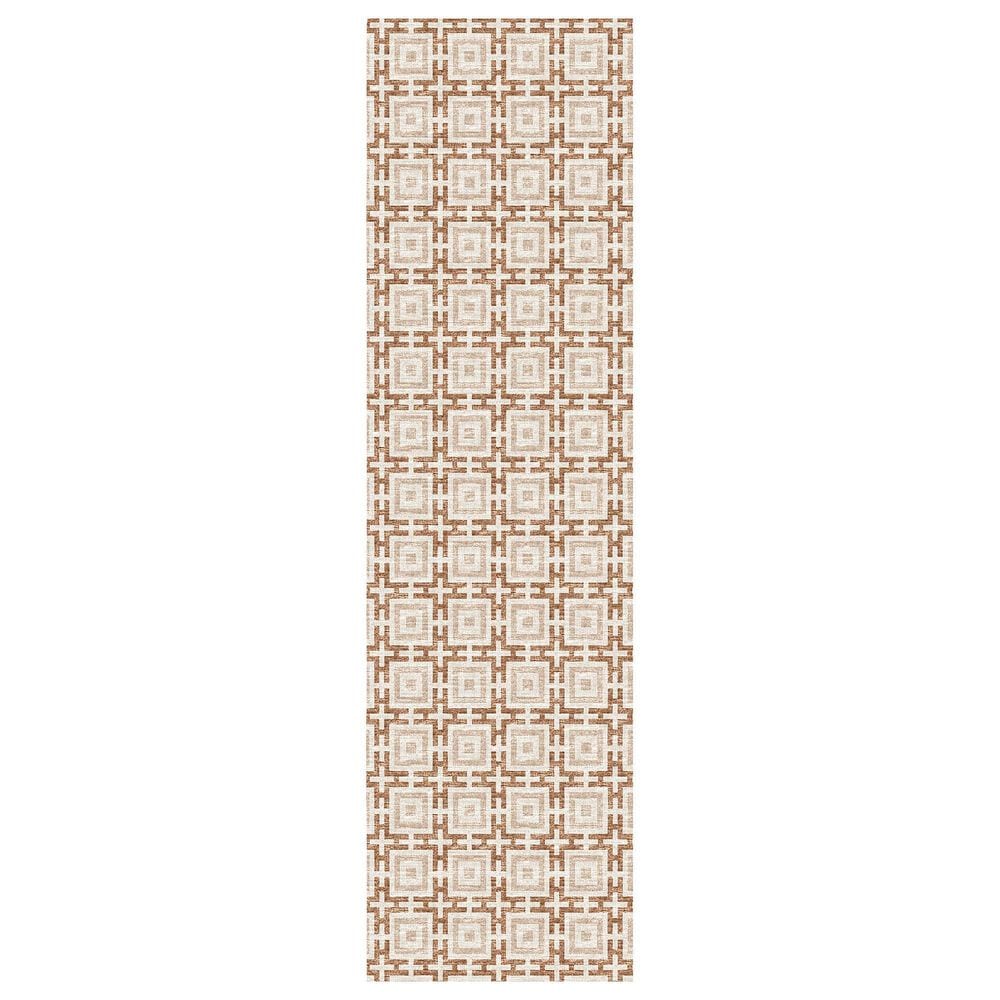 Dalyn Rug Company Marlo 2"3" x 10" Taupe Indoor/Outdoor Runner, , large