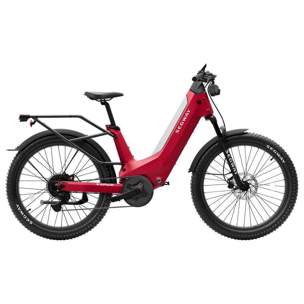 Segway Xafari Fat Tire Electric Bike in Red, , large