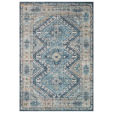 Loloi II Skye SKY-03 7"6" x 9"6" Denim and Natural Area Rug, , large