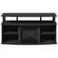 HOMLUX 47" TV Stand with No Heat Electric Fireplace in Americano and Black, , large