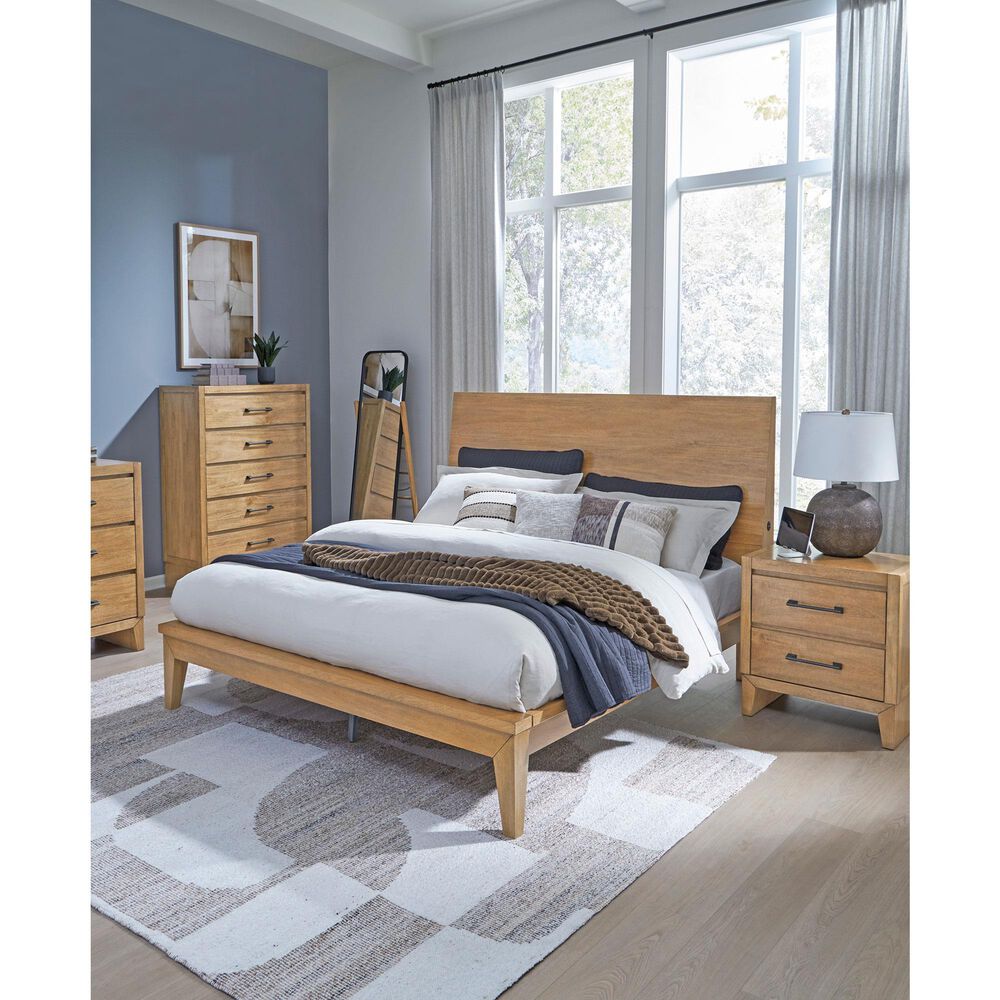 Ashley Sherbana 5-Drawer Chest in Light Brown, , large
