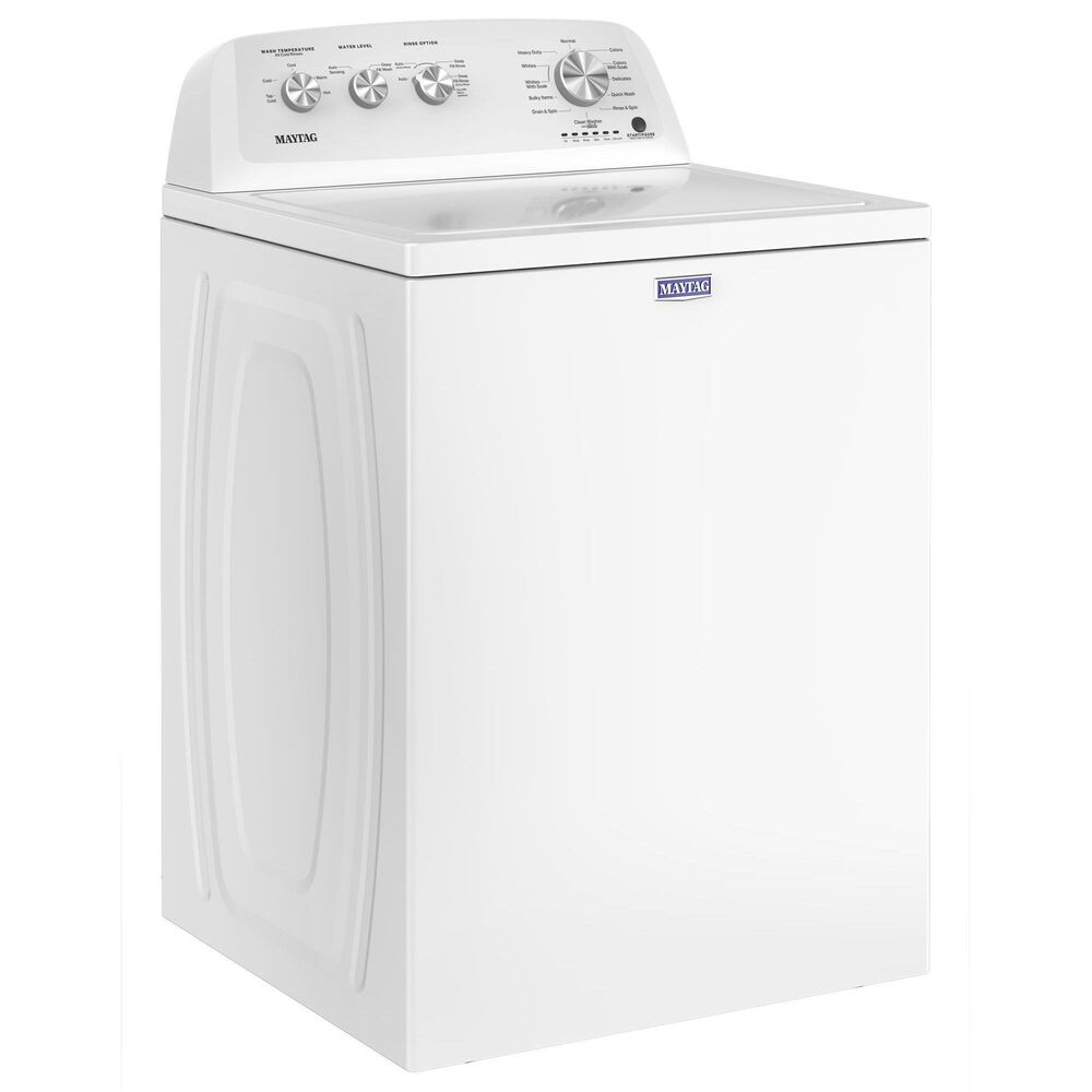 MAYTAG 3.8 Cu. Ft. Top Load Washer and 7 Cu. Ft. Top Load Electric Dryer in White, , large