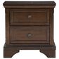 Ashley Trellington 2-Drawer Nightstand in Warm Brown Cherry, , large