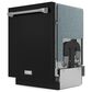 THOR KITCHEN Gordon Ramsay 24" Built-In Dishwasher with Stainless Steel Handle Kit in Matte Black, , large