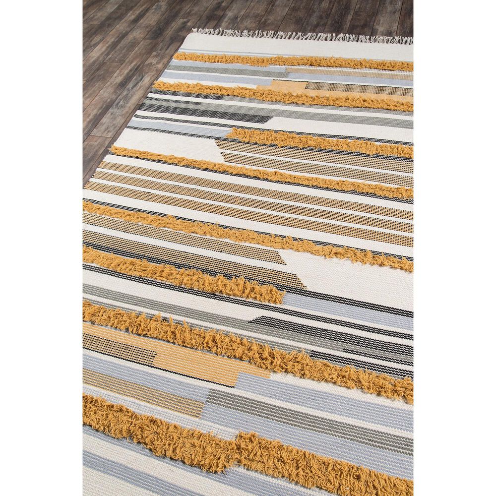 Novogratz Indio IND-6 3&#39; x 5&#39; Mustard Area Rug, , large