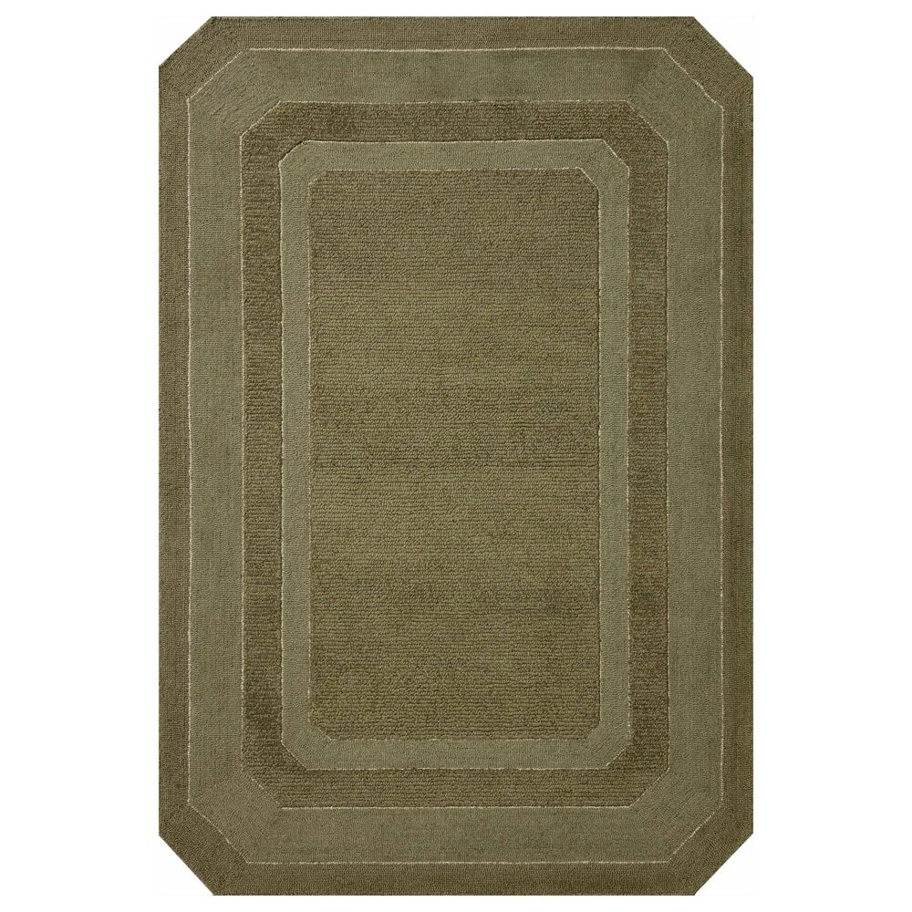 Loloi Clayton Olive 2"6" x 7"6" Runner, , large