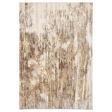 Feizy Rugs Parker 3705F 7"9" x 10" Ivory and Gray Area Rug, , large