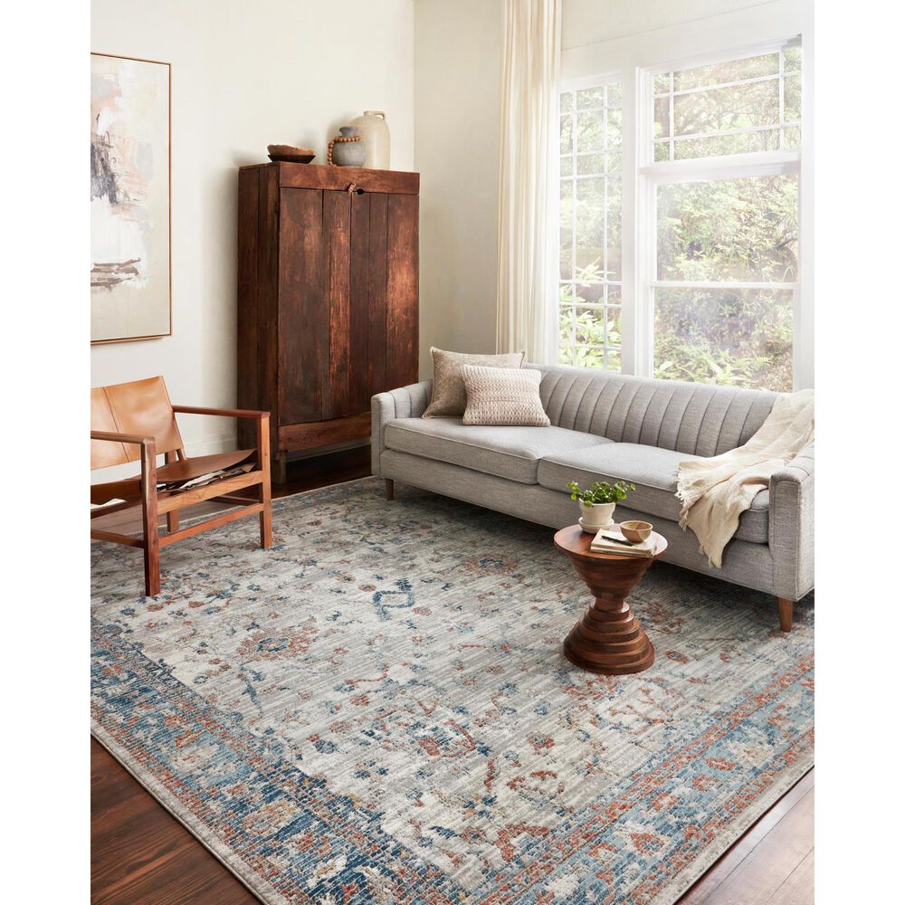 Loloi II Bianca BIA-05 5&#39;3&quot; x 7&#39;6&quot; Multicolor Area Rug, , large