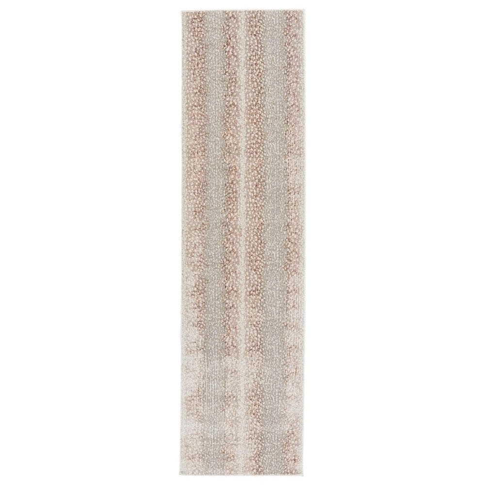 Jaipur Catalyst Axis Feather Gray and Moonbeam 3"3" x 12" Runner, , large