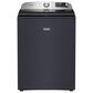 Maytag 5.3 Cu. Ft. Smart Top Load Washer and 7.4 Cu. Ft. Smart Gas Top Load Dryer Laundry Pair in Midnight Steel, , large