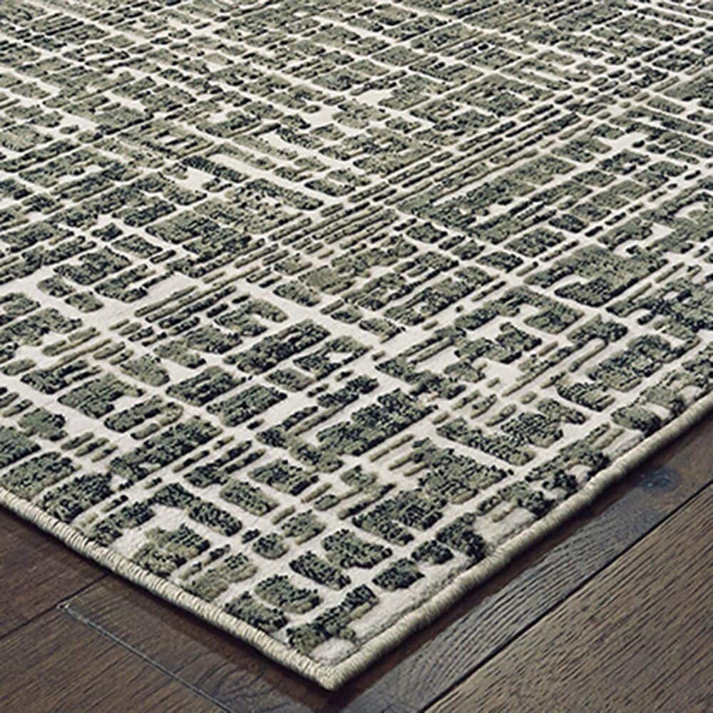 Oriental Weavers Bowen 2066W 9&#39;10&quot; x 12&#39;10&quot; Grey Area Rug, , large