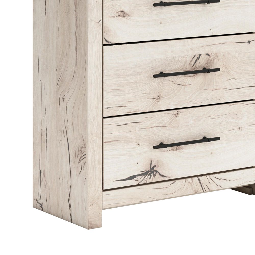 Ashley Lawroy 5-Drawer Chest in Light Natural, , large