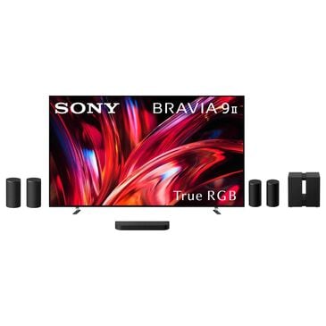 Sony 115" Class Bravia 9 II True RGB 4K HDR - Smart Google TV with Rear Speakers, Subwoofer and Home Theater System in Black, , large