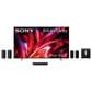Sony 115" Class Bravia 9 II True RGB 4K HDR - Smart Google TV with Rear Speakers, Subwoofer and Home Theater System in Black, , large