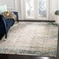 Safavieh Aria ARA156C 9" x 12" Cream and Blue Area Rug, , large