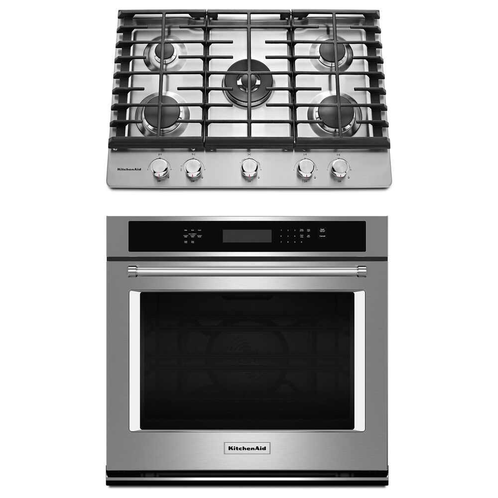 KitchenAid 30'' Gas Cooktop & 30