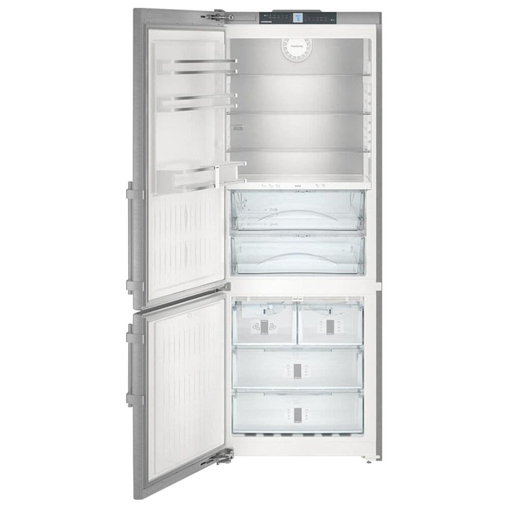 Liebherr 30&quot; Bottom-Freezer Refrigerator in Stainless Steel, , large