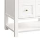 James Martin Vanities Breckenridge 30" Single Bathroom Vanity in Bright White with 3 cm Lime Delight Quartz Top and Rectangular Sink, , large