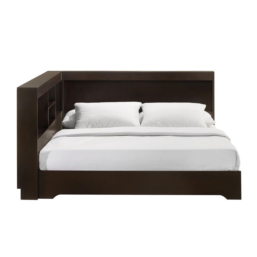 Mayberry Hill Sami Full Corner Bed in Espresso, , large