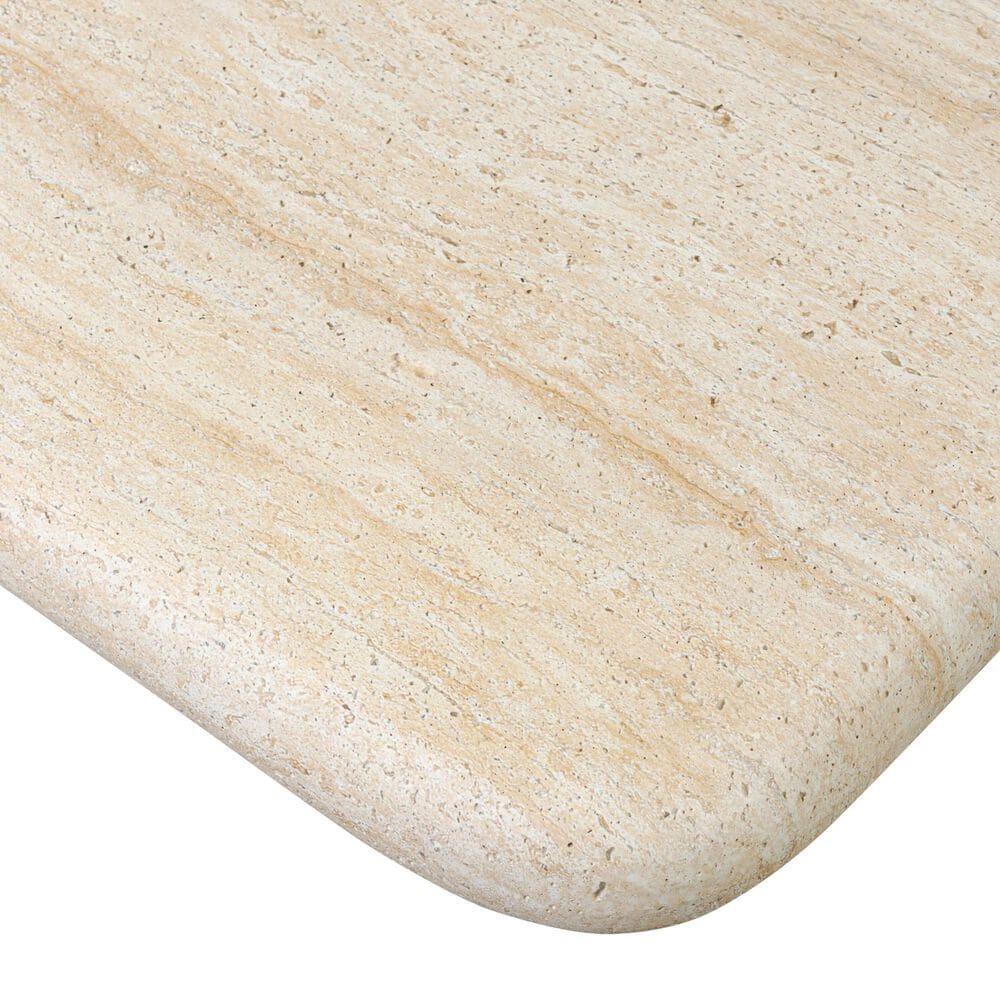 Four Hands Cava Outdoor Coffee Table in Textured Sand Concrete, , large