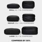 Nomatic 3-Pack Compression Packing Cubes in Black, , large