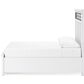 Ashley Ashbryn Queen Storage Bed in White and Natural, , large