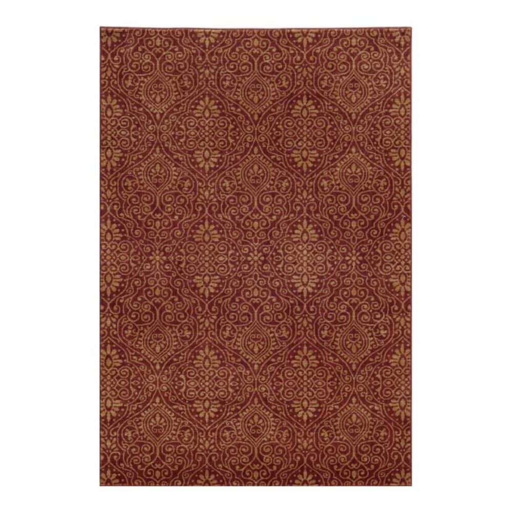 Oriental Weavers Voyage 91R 6'7" x 9'6" Red Area Rug, , large