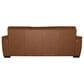 Flexsteel Henry Stationary Leather Sofa and Loveseat Set in Caramel, , large