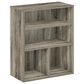 HOMLUX 3-Tier Display Bookcase with Adjustable Shelves in French Oak, , large