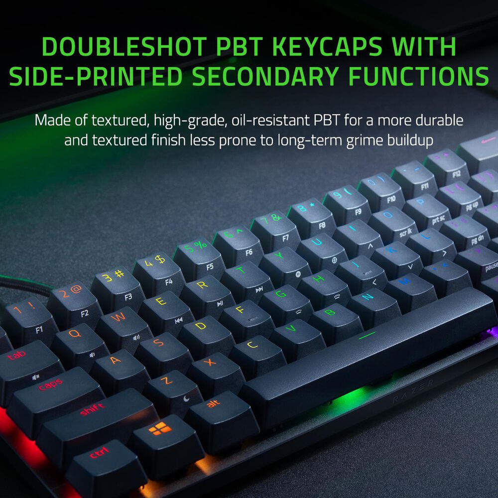 Razer Huntsman Mini Gaming Keyboard with Chroma RGB Backlighting in