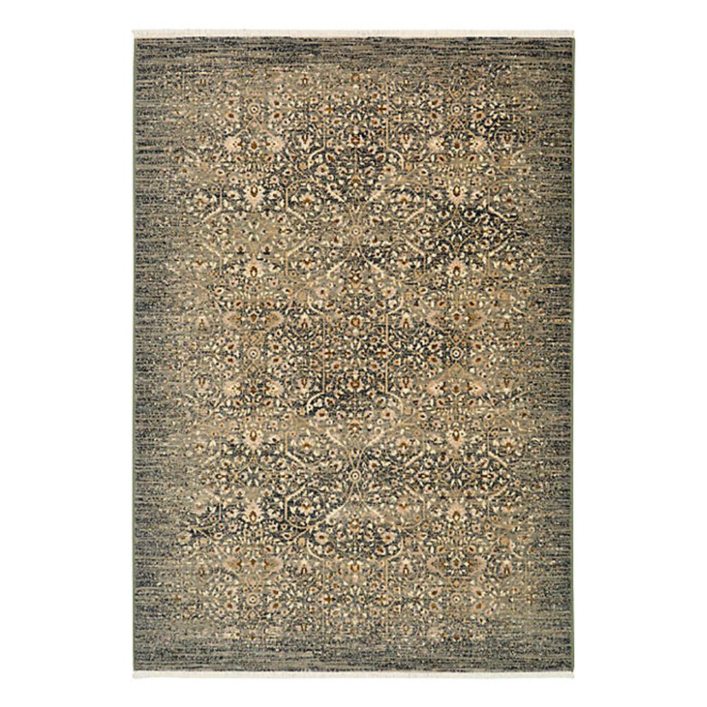 Karastan Titanium Andeols 39400 5'3"x7'8" Slate Area Rug , , large