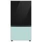 Samsung Bespoke Bespoke 3-Door French Door Refrigerator Top Panel in Charcoal Glass, , large