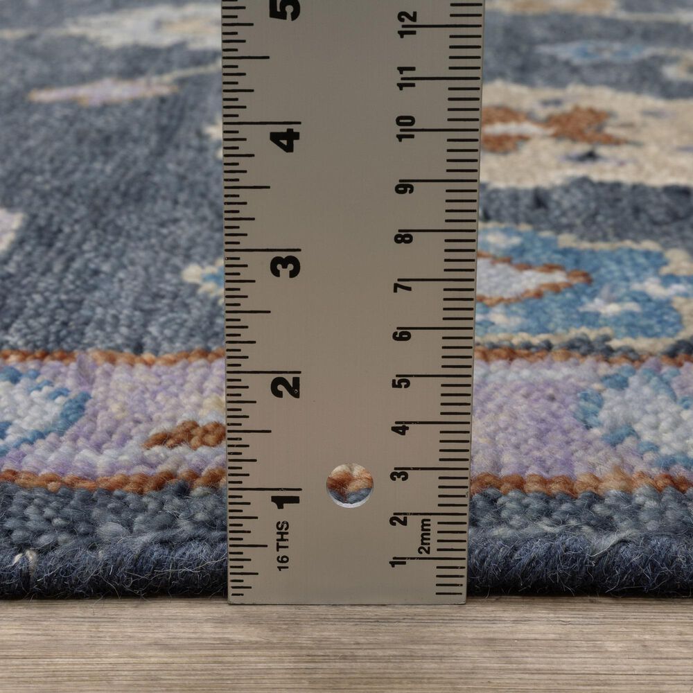 Oriental Weavers Majorca MAJ07 Blue and Multicolor 9&#39; x 12&#39; Area Rug, , large