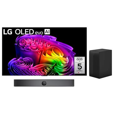 LG 55" Class G6 Series OLED evo AI 4K - Smart TV with 3.1.1 Channel Soundbar System in Black, , large