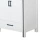 Lexora Home Ziva 60" Double Bathroom Vanity in White with 2 cm White Quartz Top and Rectangular Sinks, , large
