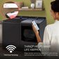 LG 7.3 cu. ft. Vented SMART Electric Dryer in Matte Black with EasyLoad Door, TurboSteam and Sensor Dry Technology, , large