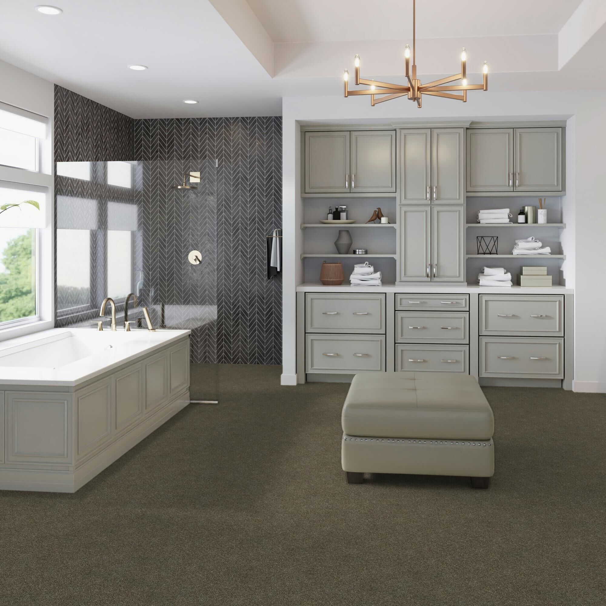 Dream Weaver Luxor II Carpet in Cinnamon Tea