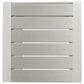 Hearth and Haven Cape Coral C-Shaped Patio Side Table in Silver, , large