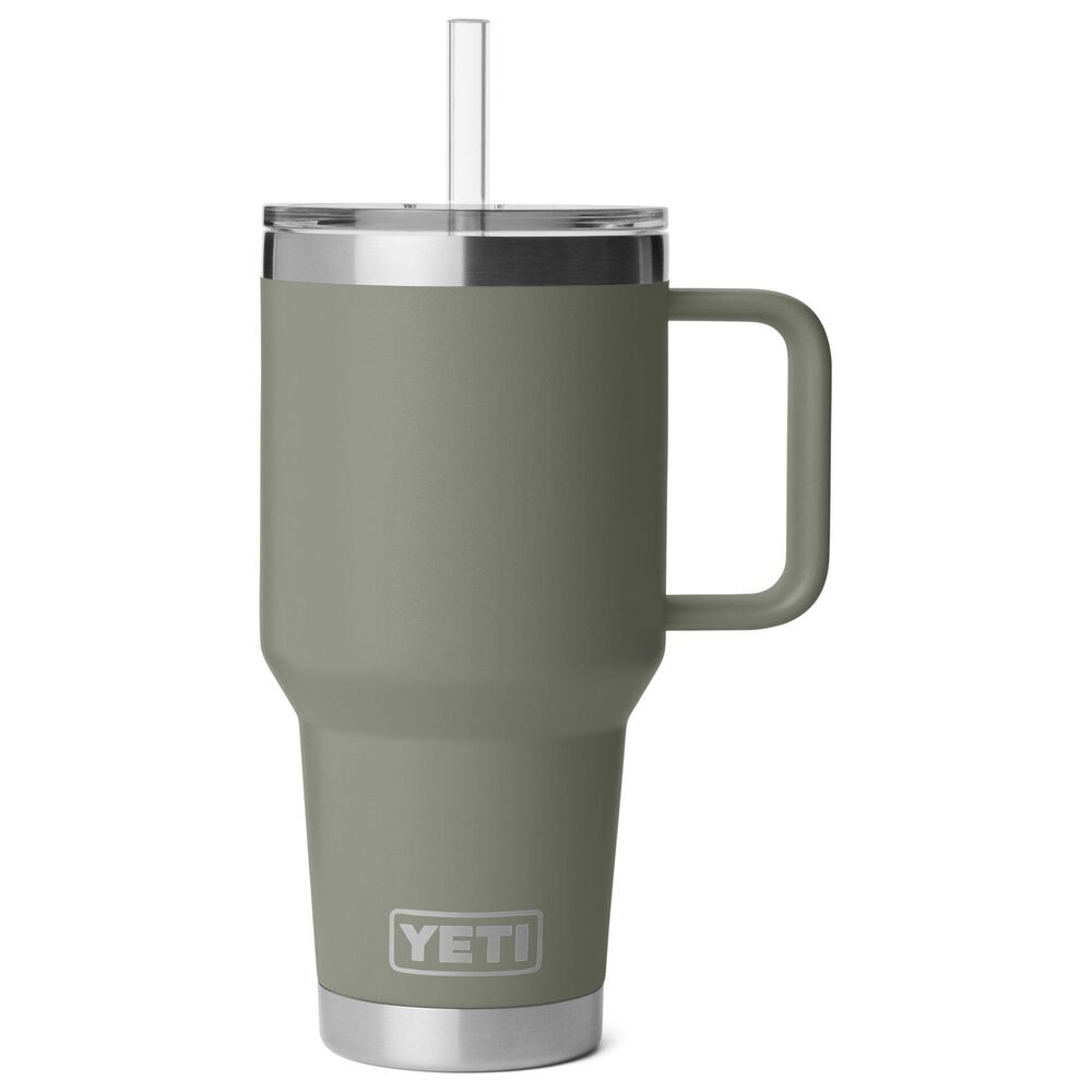YETI Rambler 35 Oz Straw Mug 2.0 in Pampa Green, , large