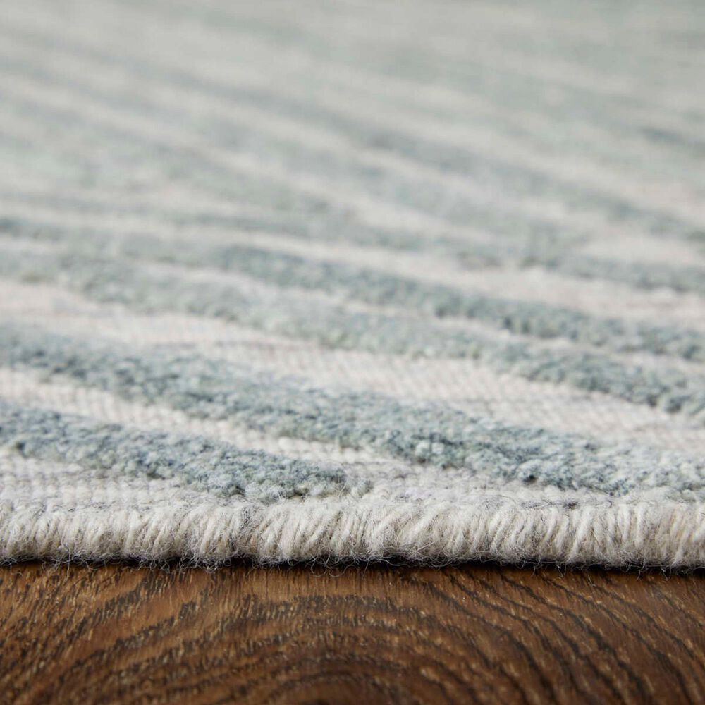 Feizy Elias 10&#39; x 14&#39; Green and Gray Area Rug, , large